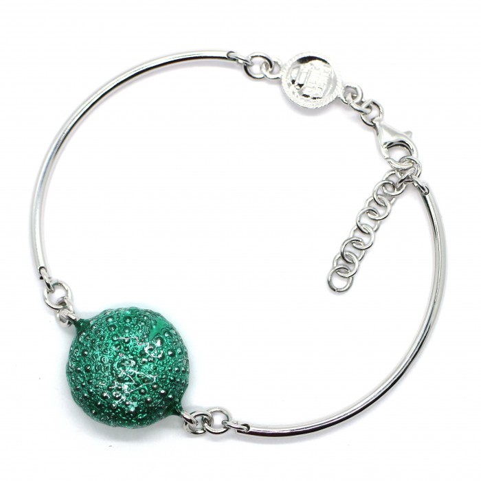 bracciale cerchi riccio carosello green